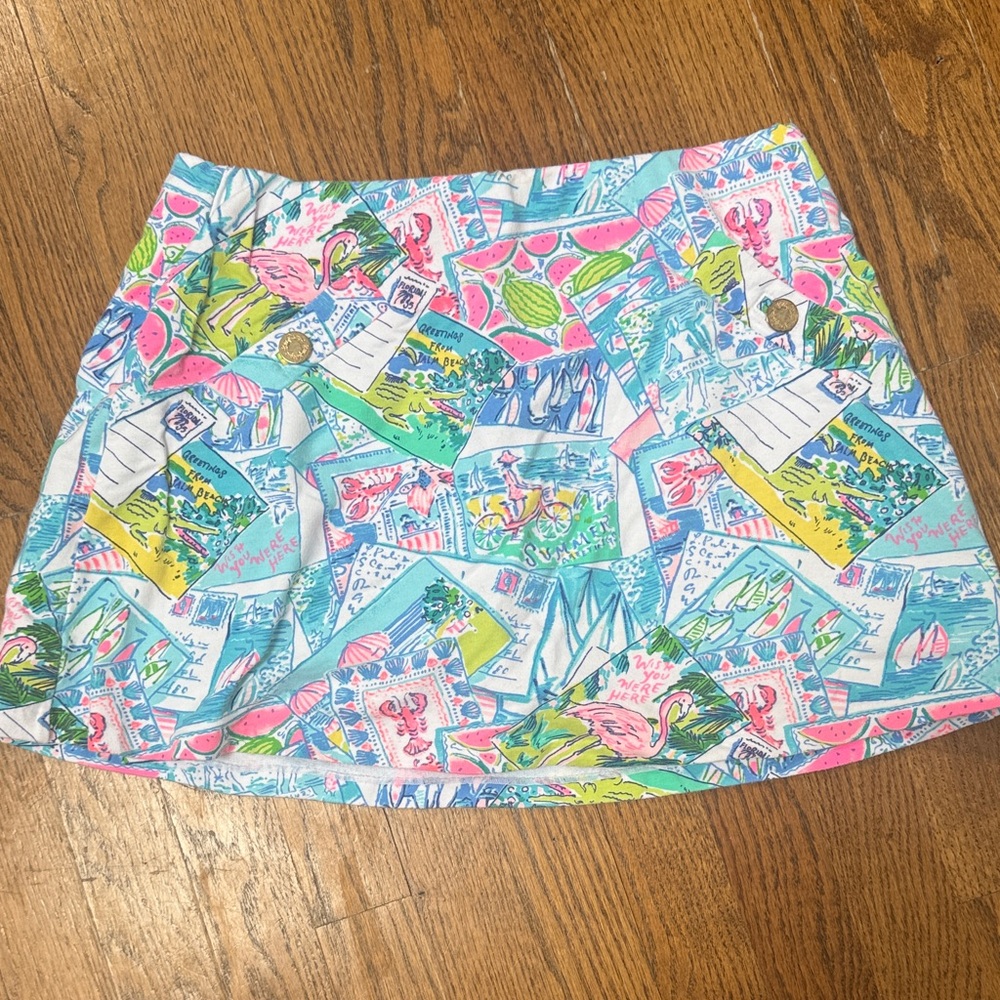Lilly Pulitzer Athletic Skort in Wish You Were Here